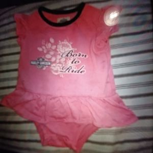 Baby Harley Davidson Born to ride 12 monthes